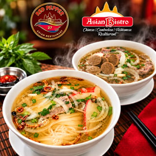 Shrimp, Crab, Pork Noodle Soup