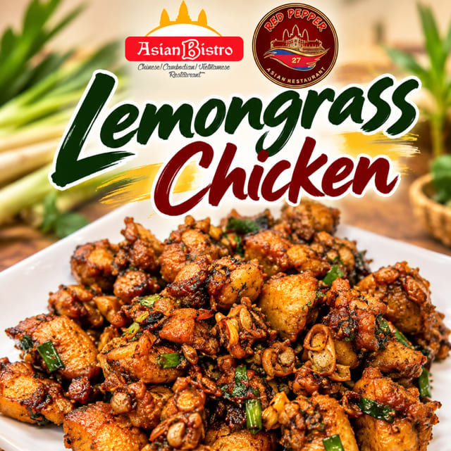 Spicy Lemongrass Chicken.