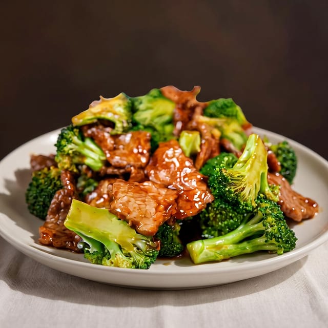 Beef with Broccoli.