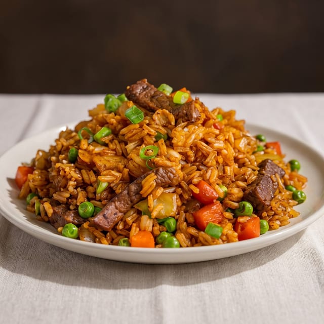 Beef Fried Rice.
