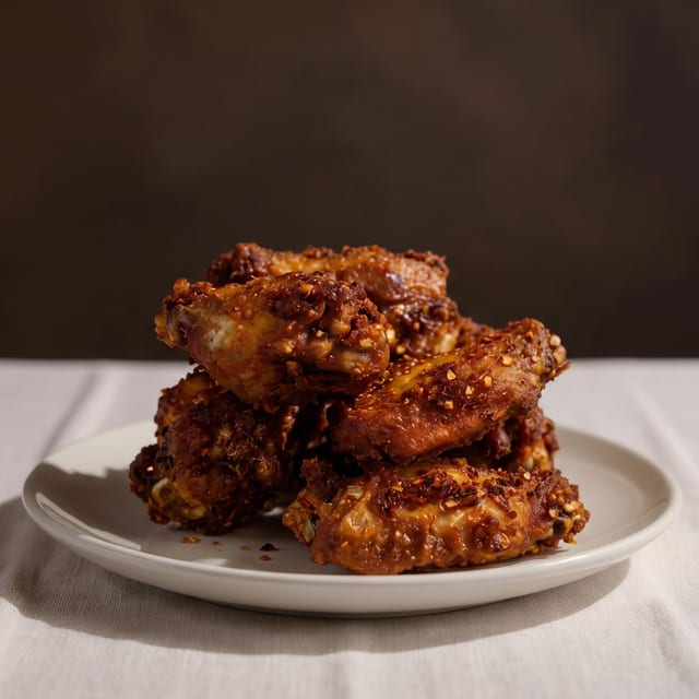 Spicy Chicken Wings.
