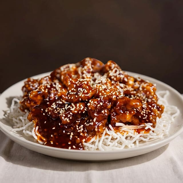 Sesame Beef Specialty.