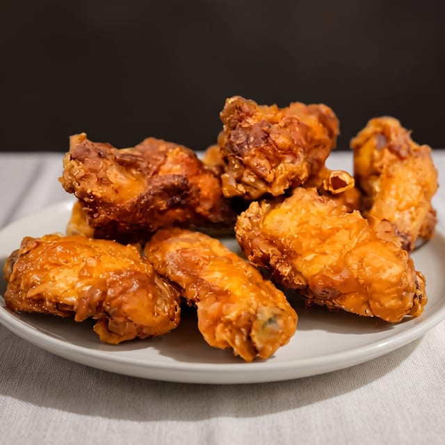 Fried Chicken Wings.