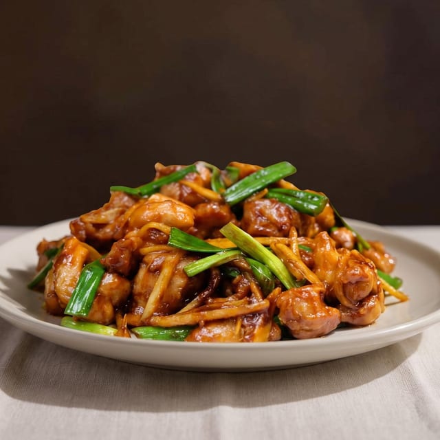 Spicy Chicken with Ginger.