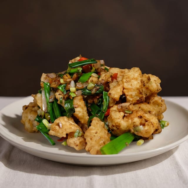 Squid with Five Spice Specialty.