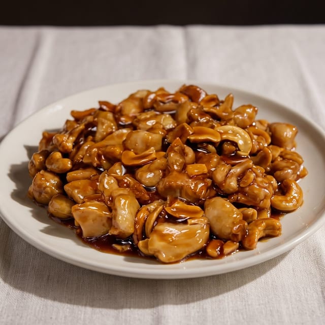 Chicken with Cashews.