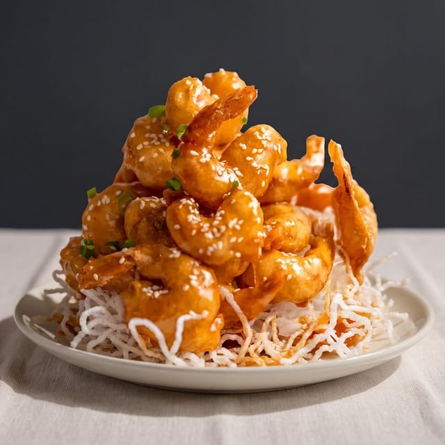 Sesame Shrimp.