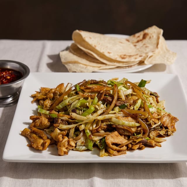 Moo Shu Pork.