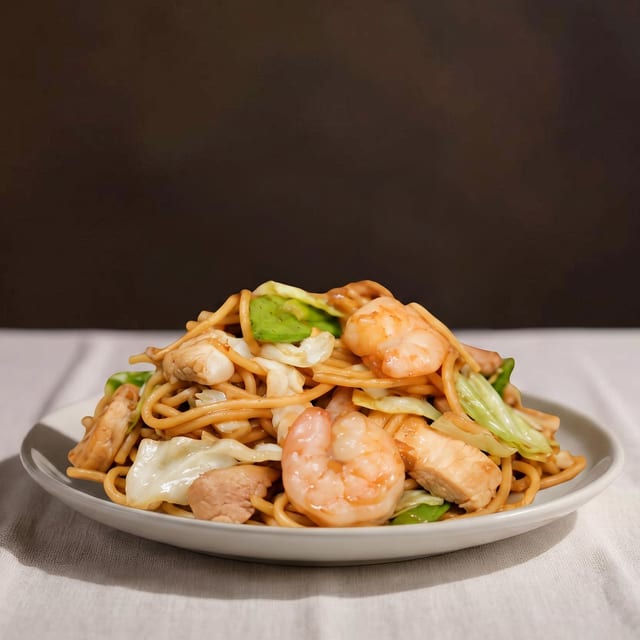 Shrimp Lo Mein.