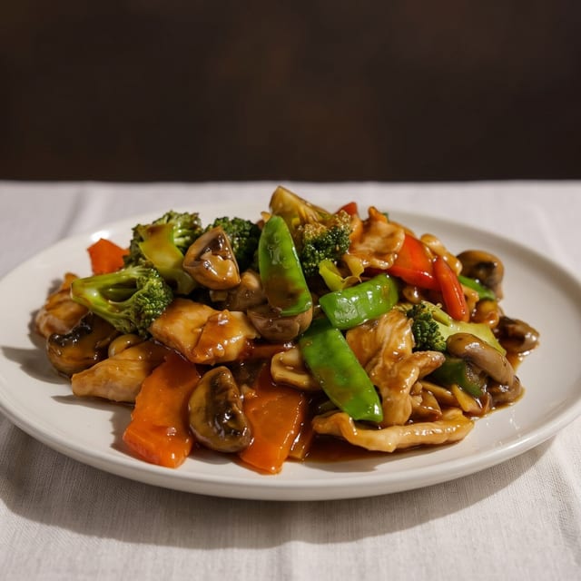 Combo - Chicken or Beef with Vegetables.