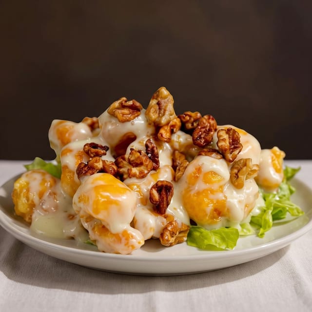 Shrimp with Honey Walnuts Specialty.