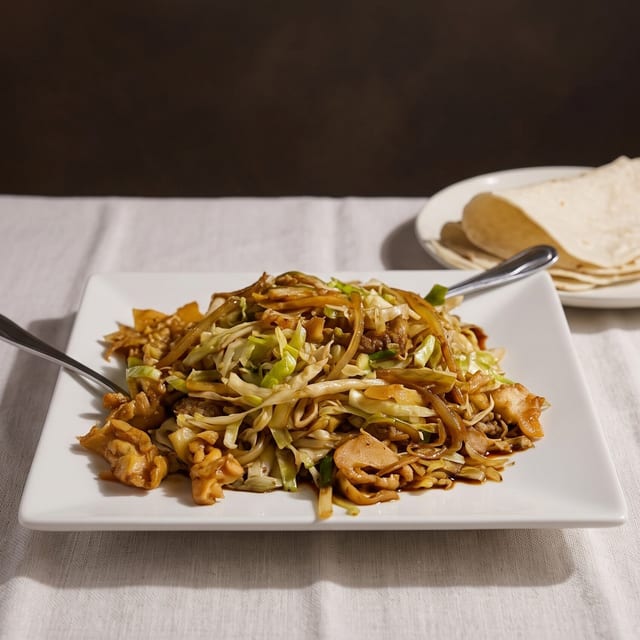 Moo Shu Chicken.