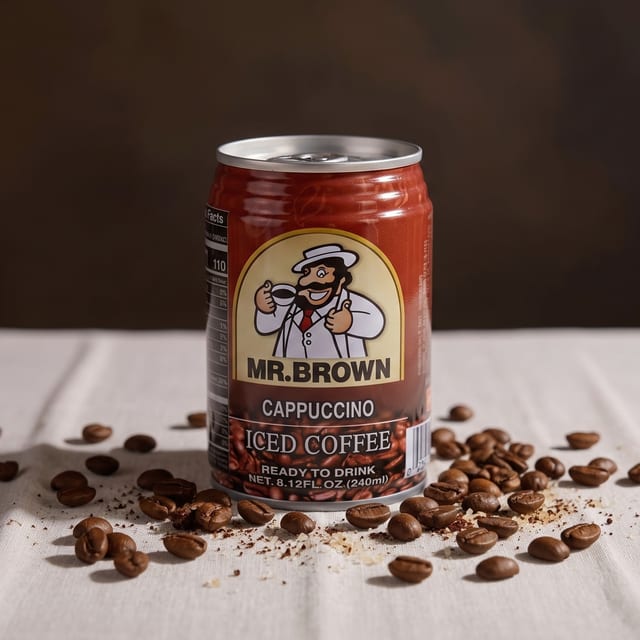 Mr. Brown Iced Coffee.