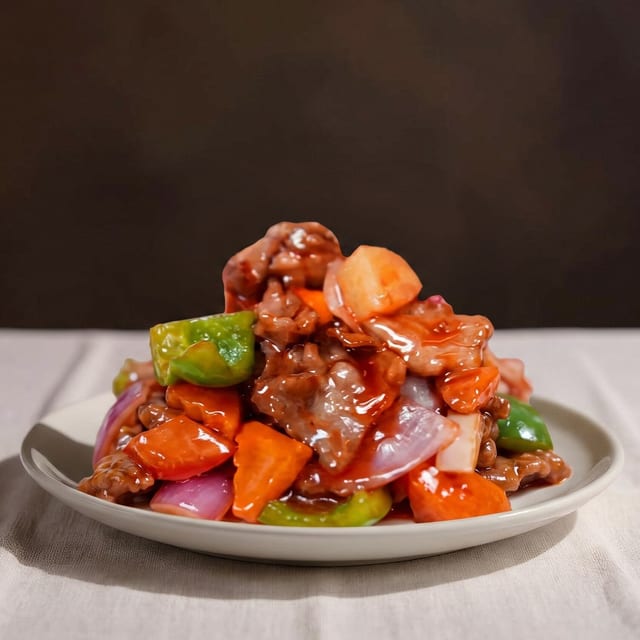 Sweet & Sour Pork.