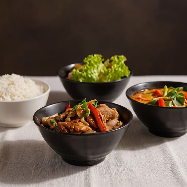 Shrimp & Black Bean Sauce.