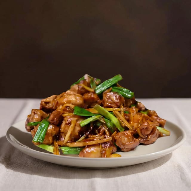 Chicken with Ginger.