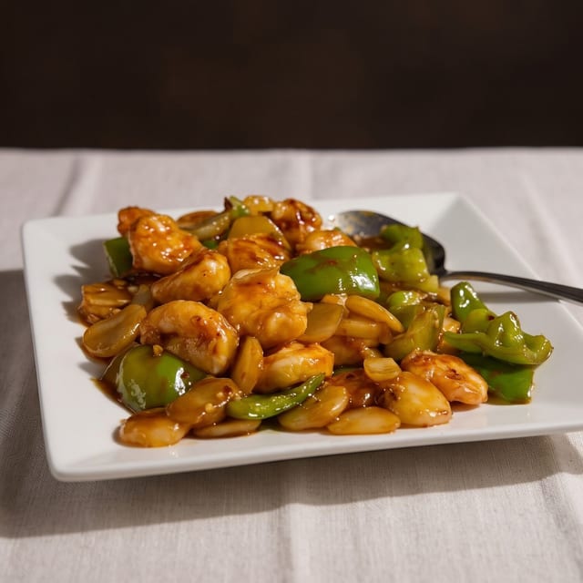 Shrimp in Garlic Sauce.